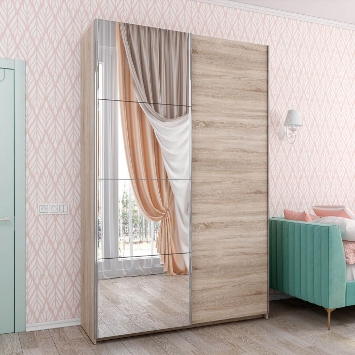 Fortune-1  1600_400/400/800 сонома/сонома+белый+з.№1