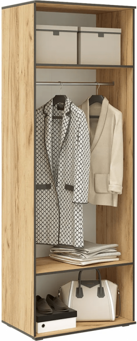 Норд Прихожая, композиция №2, Дуб крафт/Дуб крафт