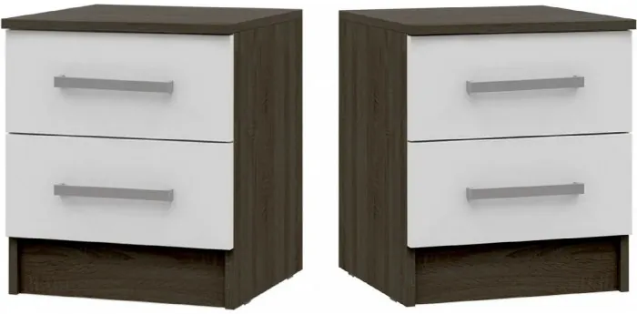 Мартина Тумбы прикроватные (Крафт / Графит)