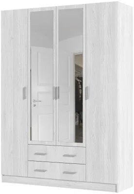 Квадро шкаф 4-х ств (1600*2200*500 мм) анкор/анкор