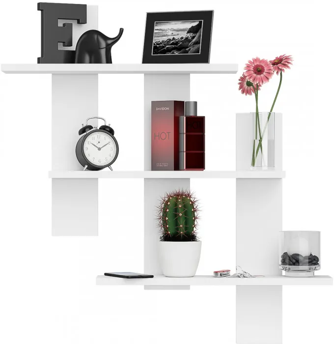 Полка СВК-5, цвет белый, ШхГхВ 84х13,6х88 см.