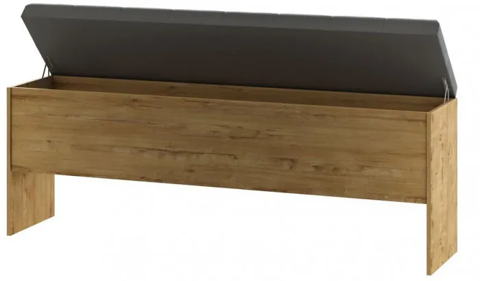 Бруно Скамейка с ящиком Дуб Вотан