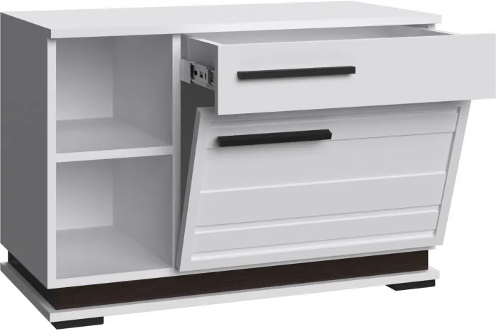 Модена Тумба МТ-31 белый/венге