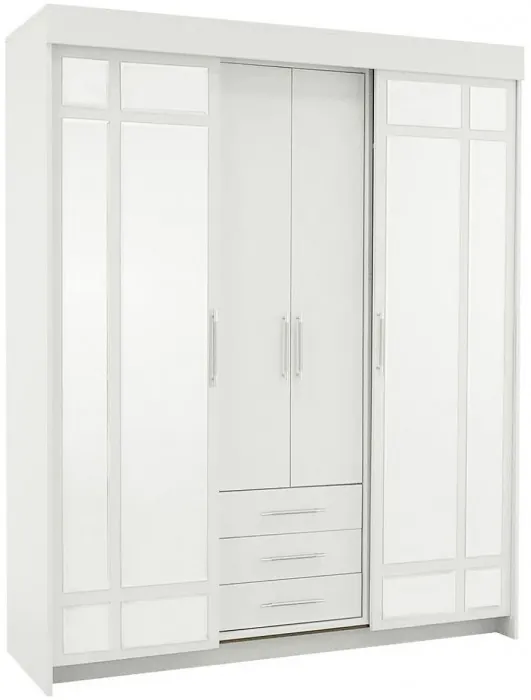 Шкаф-купе Маэстро (Венге / дуб беленый)