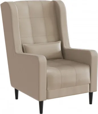 Кресло Корк экокожа бежевый