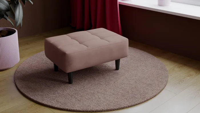 Пуф Корк пыльная роза