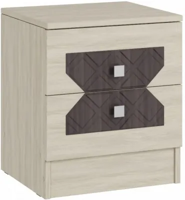 Николь Тумба прикроватная, Ясень Шимо/Лиственница темная