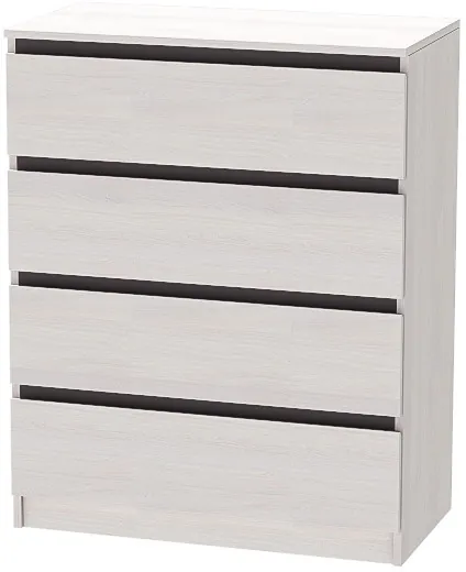 Модульная спальня Кэт-1, набор 2, Ясень Анкор Светлый/Графит