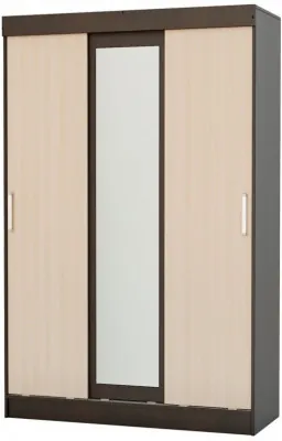 Басямиф Шкаф-купе (Венге / дуб беленый)