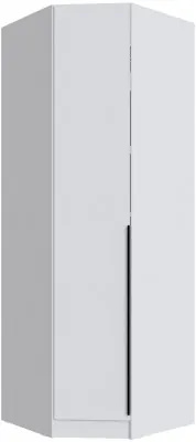 Шкаф угловой Мадрид угол скос, Белый