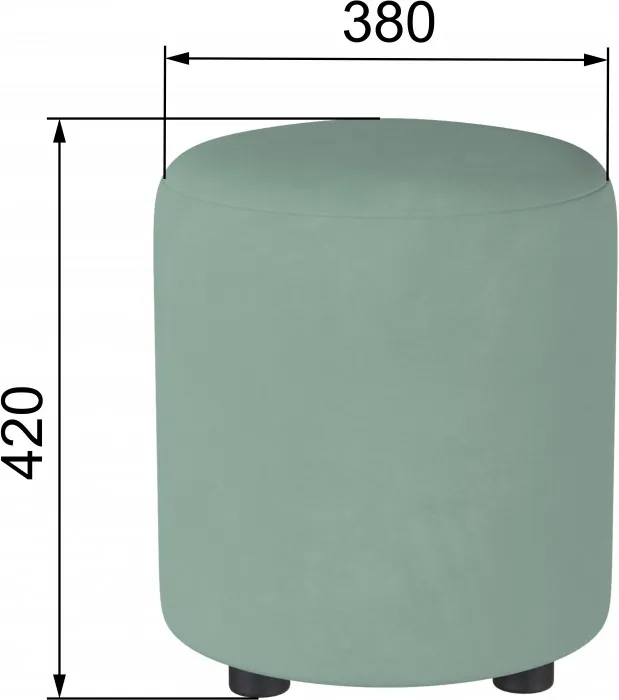 Пуф Рой мятный