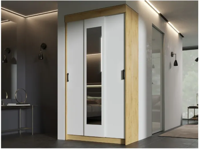 Эко Шкаф-купе, Венге/лоредо