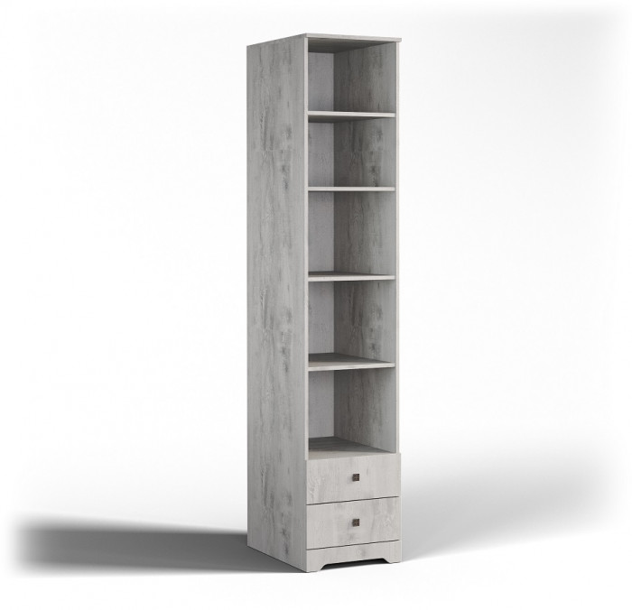 Модульная детская комната "Атланта", набор 2 - Бетон пайн светлый