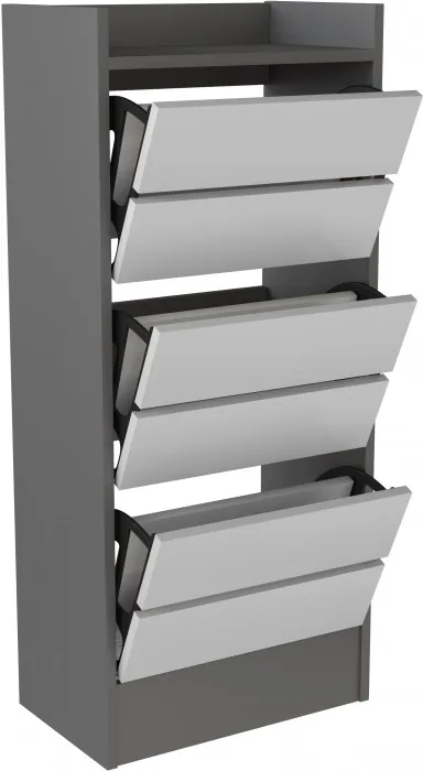 Обувница Ямайка ЯПТ-1, Графит серый/Камень серый