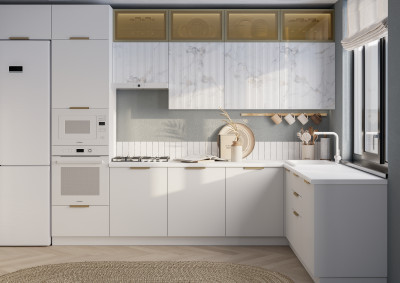 Кухня комплектация №1 Мыло МФ16/Рейка МФ15