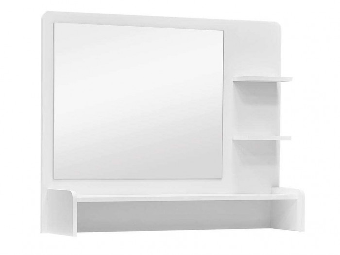 Надстройка для стола с полками Монако МН-18А белое дерево