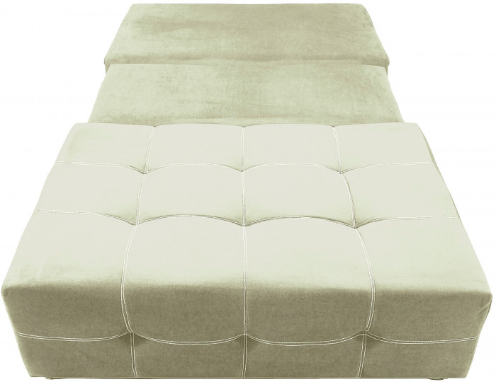 Диван аккордеон Марс Мини велюр бежевый 160