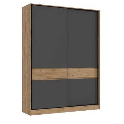 Роджинамиф Шкаф-купе 1800 дуб крафт/графит