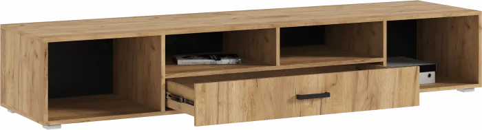 Нэнси NEW Тумба ТВ 2000 ЛДСП, Дуб Крафт/Дуб Крафт