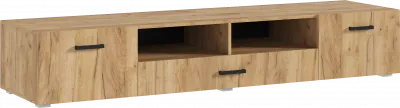 Нэнси NEW Тумба ТВ 2000 ЛДСП, Дуб Крафт/Дуб Крафт