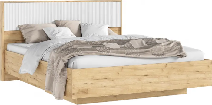 Модульная спальня Марвэл, Дуб крафт/Браш вайт