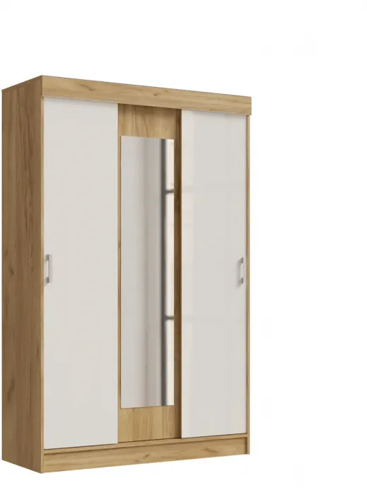 Басямиф Шкаф-купе (Венге / дуб беленый)