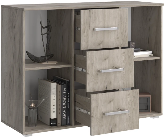 Модульная спальня Фиеста NEW, Крафт серый/Кашемир