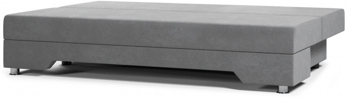 Диван-кровать Орлеан, еврокнижка, велюр, 140х194, серый