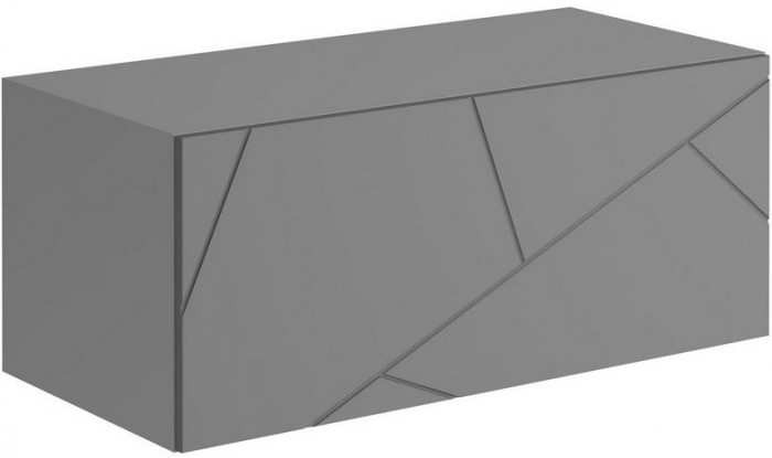 Модульная гостиная Гранж, композиция 5 (Серый шифер/Крафт золотой / Графит софт)