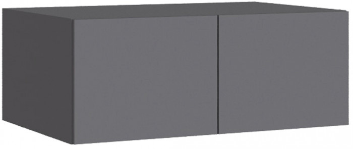 Набор мебели для прихожей "Мадрид", Графит серый/Белый