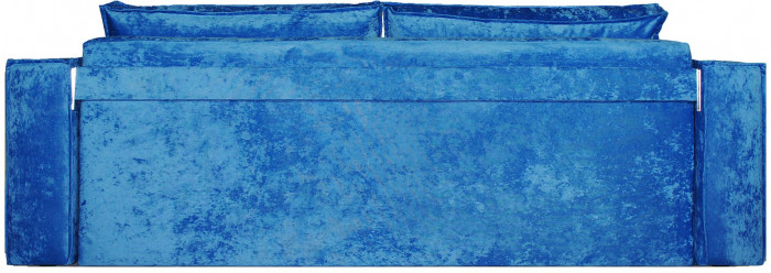 Диван-кровать Лофт Люкс Плюш, еврокнижка, независимый пружинный блок,140х195, синий