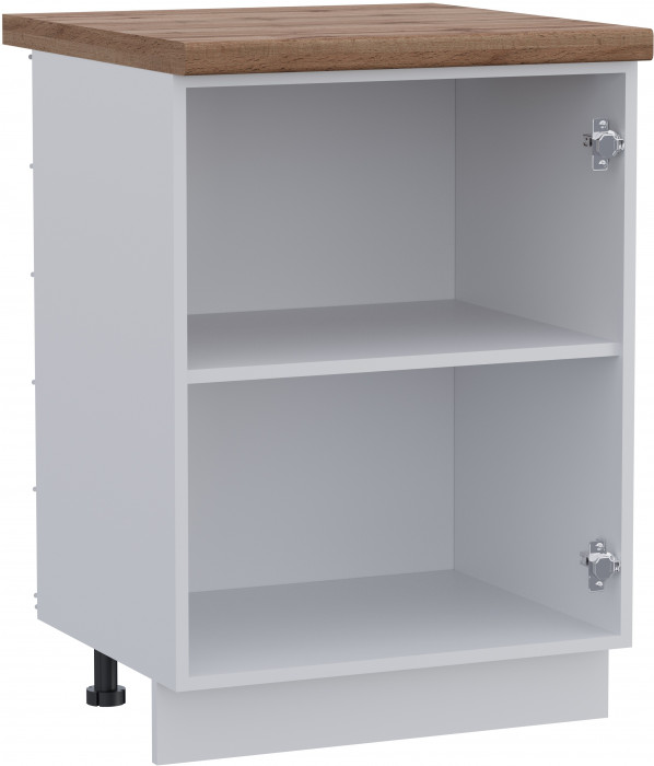 КГ ШН 600 Белый софт матовый/Белый гладкий Арника РМ