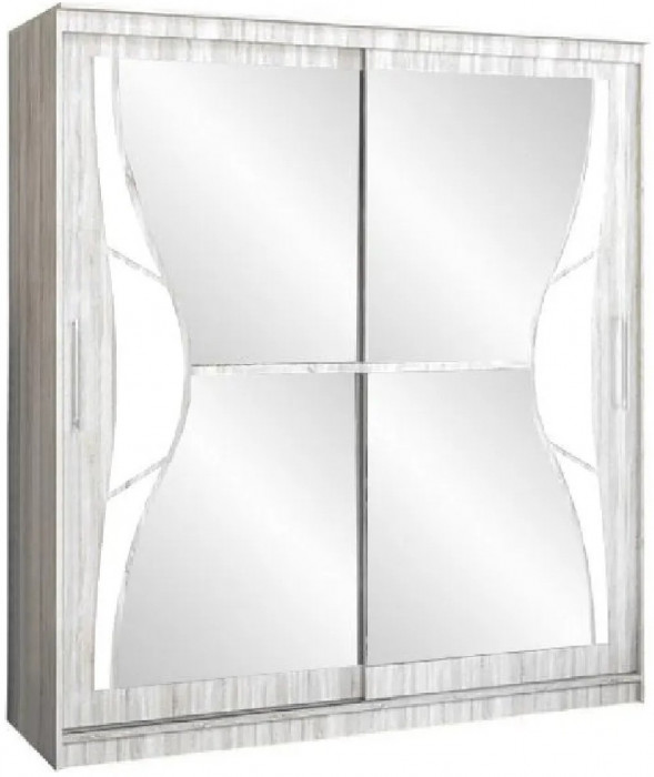 Шкаф-купе Элегант 1 1700 (Ясень шимо темный)