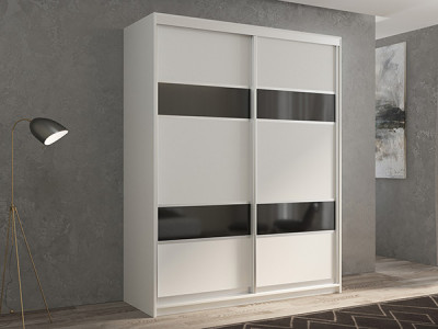 Шкаф-купе Кааппи 7 Белый Бриллиант 140х60х230 см