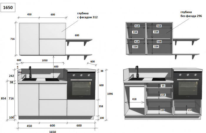 КГ 1650 ПВХ, Ежевика Арника РМ