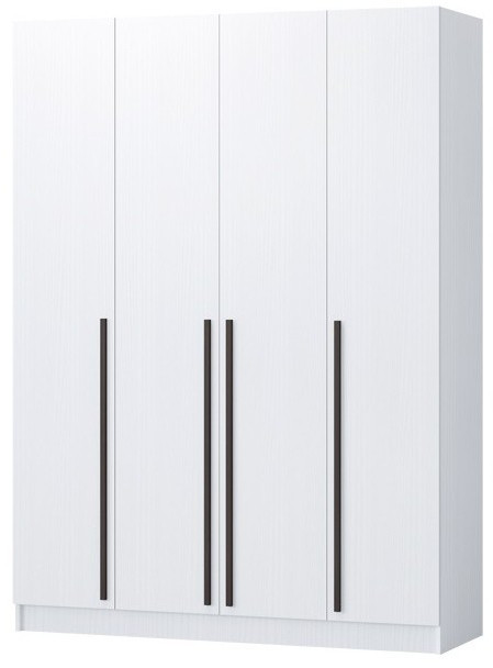 Шкаф Бастион ЛДСП 1,6 (Крафт золотой / Белый древесный)