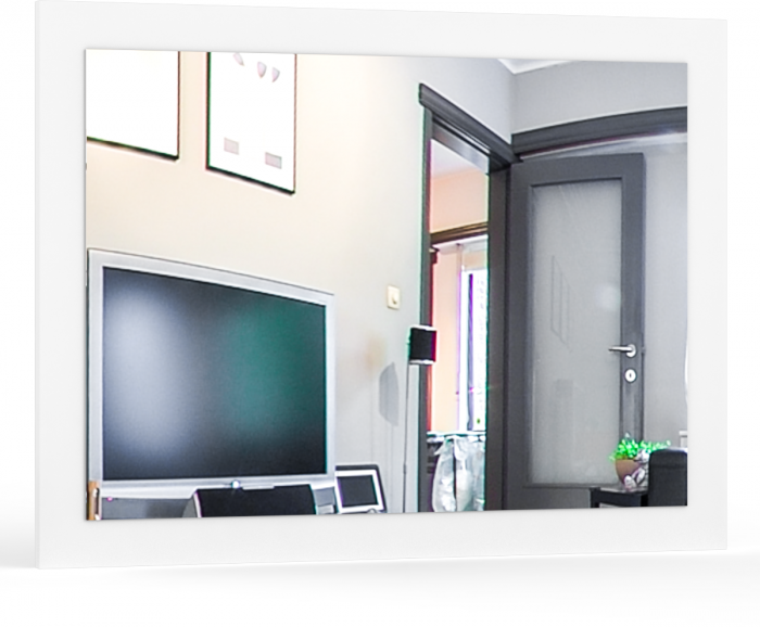 Камелия Стол косметический + Зеркало, белый