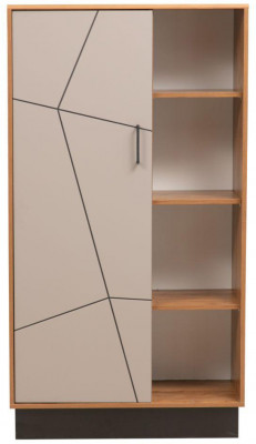 Шкаф комбинированный Гамма 54.06 Таксония/Грэй