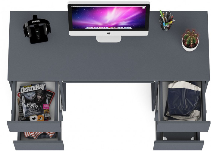 Мори компьютерный стол МС-2, графит