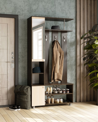 Прихожая Эконом венге/дуб молочный