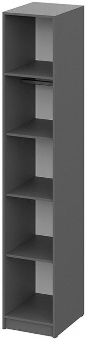 Шкаф Берген ШК-400, Серый графит