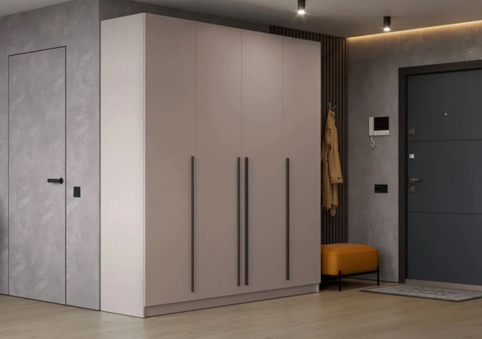 шкаф распашной Берген ШК-2000 кашемир/кашемир