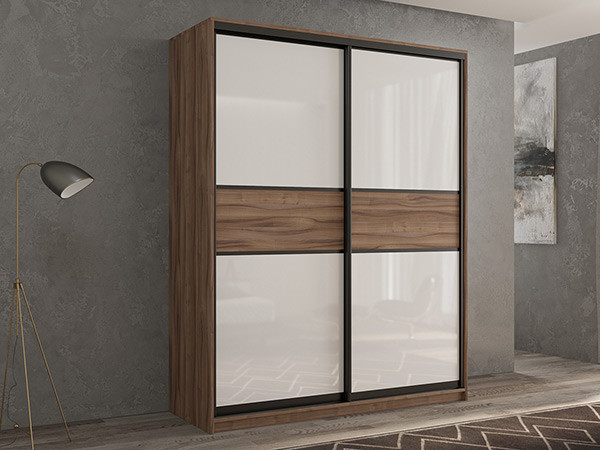 Шкаф-купе Кааппи 11 Орех Тьеполло 140х60х230 см