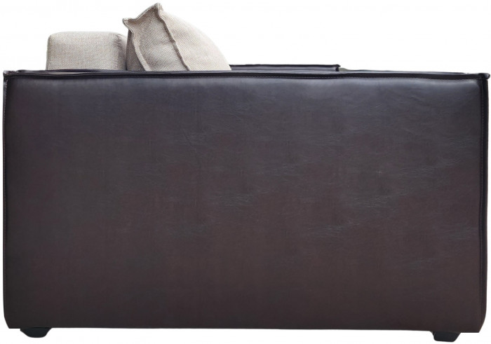 Диван-кровать Барон 140, аккордеон, 140х200, рогожка, бежевый