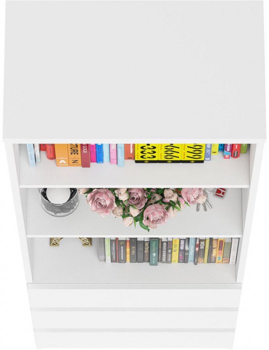 Мори Стеллаж МСТ600.3, белый