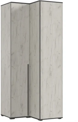 Норд Шкаф угловой, Дуб Крафт Белый