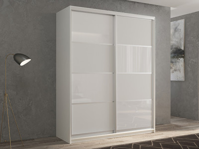 Шкаф-купе Кааппи 14 Белый Бриллиант 140х45х230 см