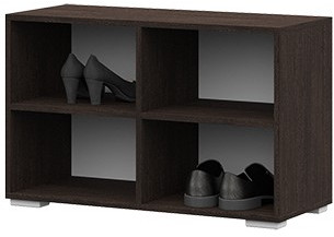 Прихожая Вегас Обувница 800х510х350 венге/белый глянец