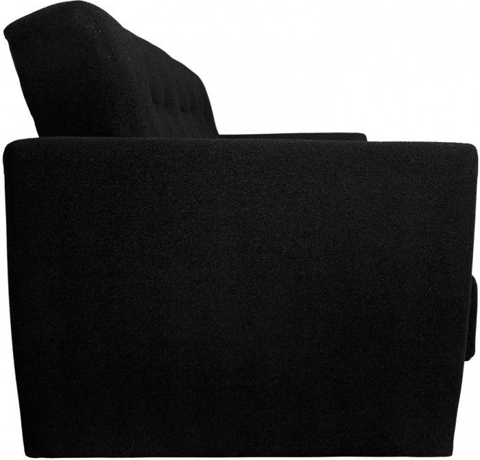 Диван Лира 120 черный ППУ