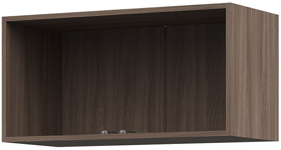 Антресоль 800 Машенька (800х400х380) Фасад ШИМО СВЕТЛ/Корпус ШИМО ТЕМН